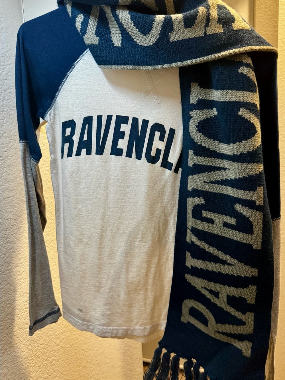 Harry Potter Ravenclaw House Set - Long Sleeve T-Shirt and Scarf